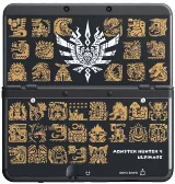 Kryt pro New Nintendo 3DS (Monster Hunter 4) - Black