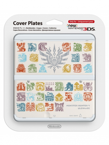 Kryt pro New Nintendo 3DS (Monster Hunter 4) - White (WII)