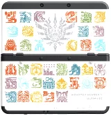 Kryt pro New Nintendo 3DS (Monster Hunter 4) - White