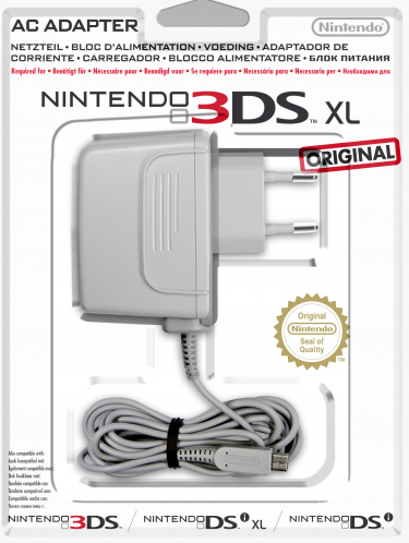 Nabíječka na 3DS, New 3DS, 2DS, DSi (včetně XL verzí)  - AC Adapter (3DS)