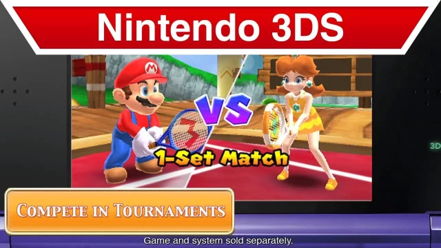 Nintendo 3DS - Mario Tennis Open Launch Trailer