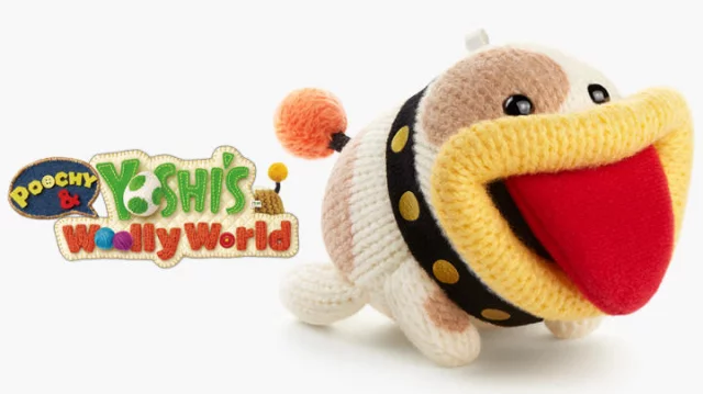 Poochy & Yoshis Woolly World + Amiibo Poochy (3DS)