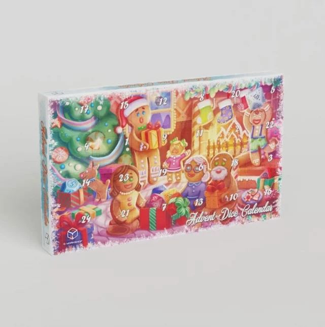 Adventní kalendář Advent Dice Calendar 2025 (Q-Workshop)