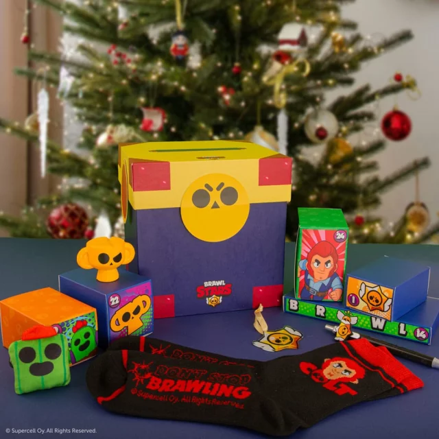 Adventní kalendář Brawl Stars - Mini Gift