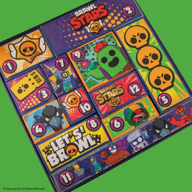 Adventní kalendář Brawl Stars - Mini Gift