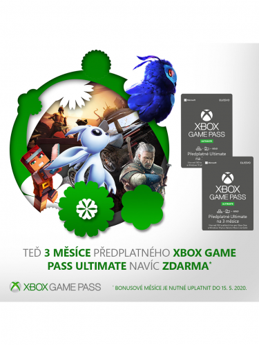 AKCE:  Game Pass Ultimate - předplatné na 3 měsíce + 3 měsíce ZDARMA (XONE DIGITAL) (DIGITAL)
