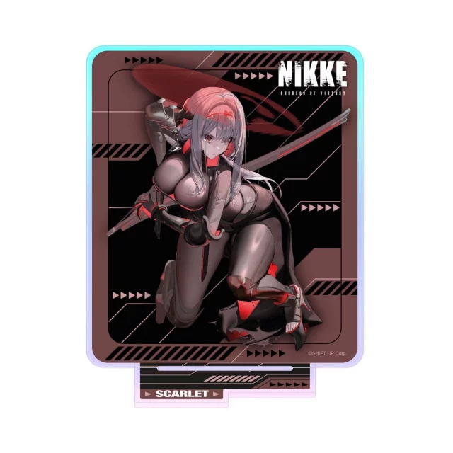 Akrylová figurka Goddess of Victory: Nikke - Scarlet (Holographic Standee)