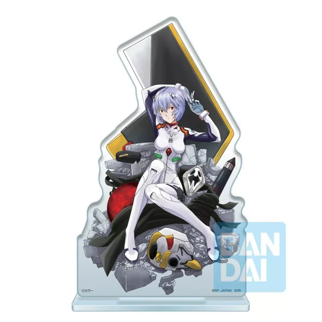 Akrylová figurka Neon Genesis Evangelion - Rei Ayanami