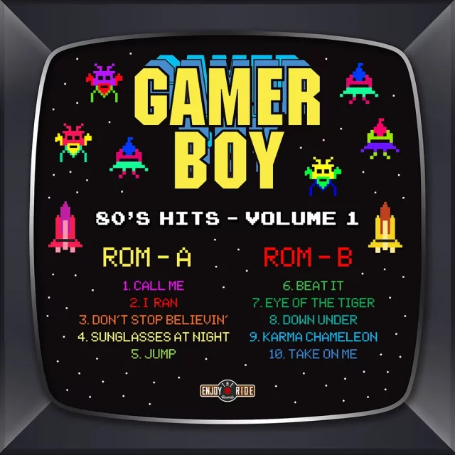 Album 8-BIT 80's Hits  - Volume 1 (Gamer Boy) na LP