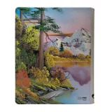 Album na karty Ultra PRO Magic: The Gathering - Bob Ross Mighty Mountain lake 9-Pocket PRO-Binder (360 karet)