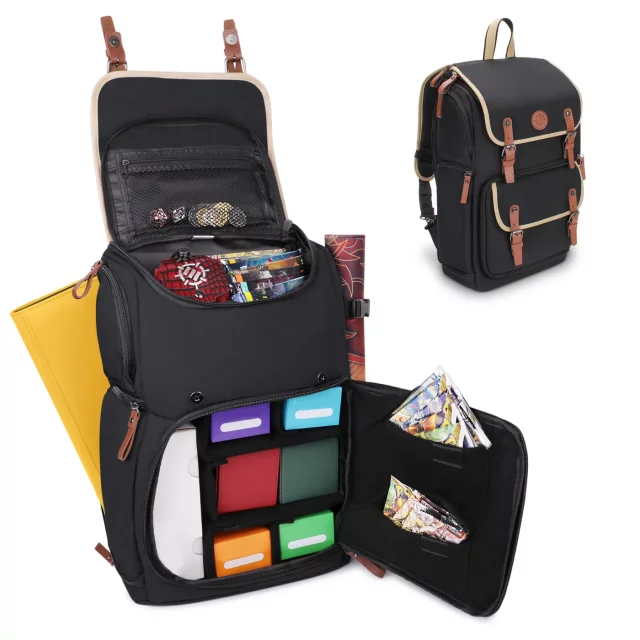 Batoh ENHANCE - Trading Card Storage Box Backpack (Black)
