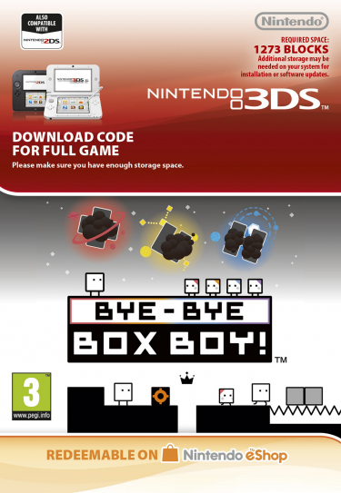 Bye-Bye Boxboy! (3DS) DIGITAL (3DS)