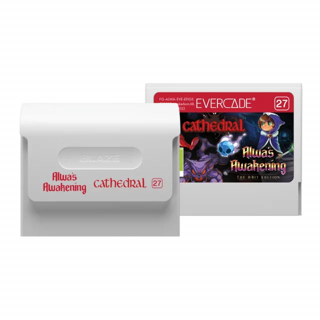Cartridge pro retro herní konzole Evercade - Alwa's Awakening & Cathedral