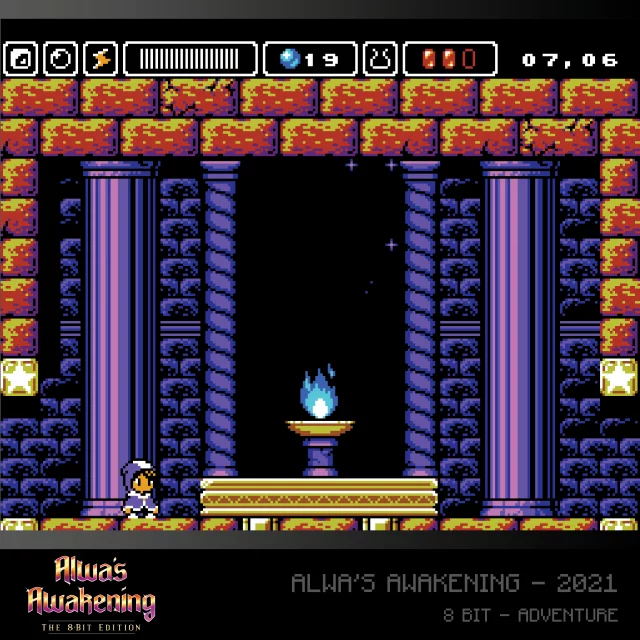 Cartridge pro retro herní konzole Evercade - Alwa's Awakening & Cathedral
