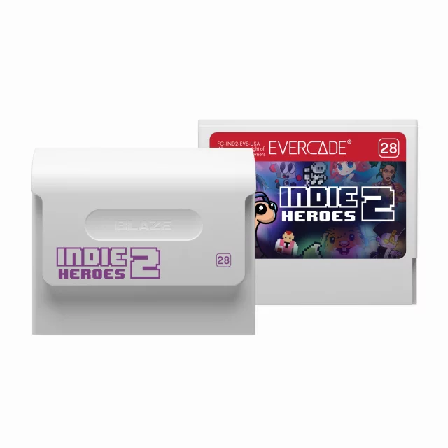 Cartridge pro retro herní konzole Evercade - Indie Heroes Collection 2