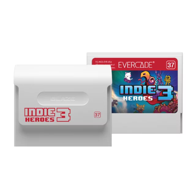 Cartridge pro retro herní konzole Evercade - Indie Heroes Collection 3