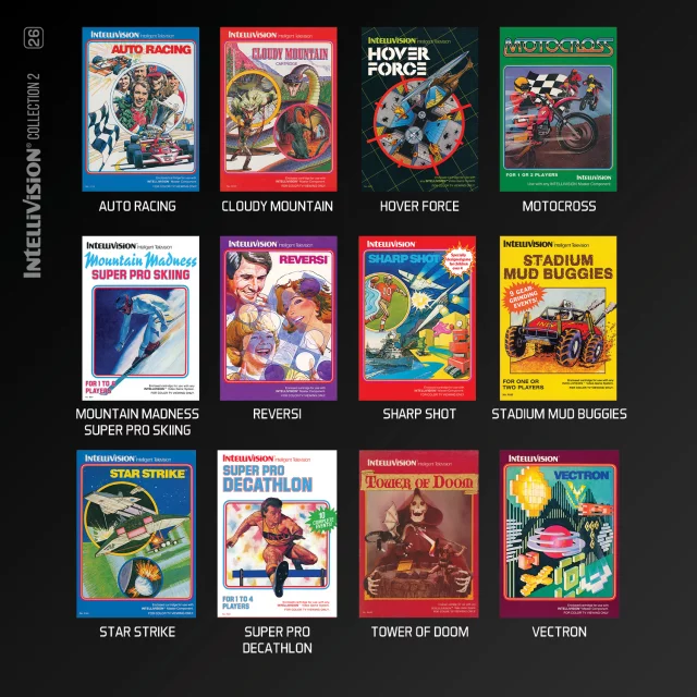 Cartridge pro retro herní konzole Evercade - Intellivision Collection 2