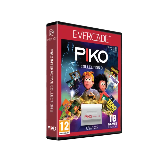 Cartridge pro retro herní konzole Evercade - Piko Interactive Collection 3