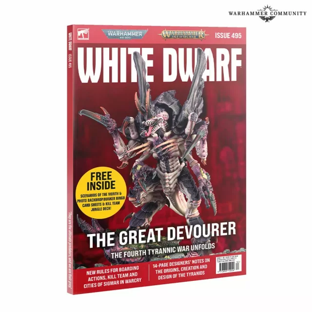 Časopis White Dwarf 2023/12 (Issue 495) (poškozený přebal)