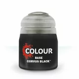 Citadel Base Paint (Corvus Black) - základní barva, černá