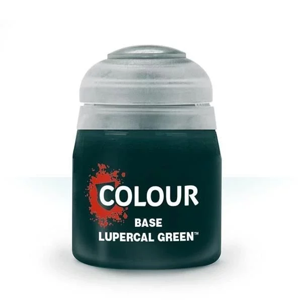Citadel Base Paint (Lupercal Green) - základní barva, zelená