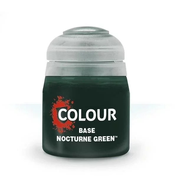 Citadel Base Paint (Nocturne Green) - základní barva, zelená