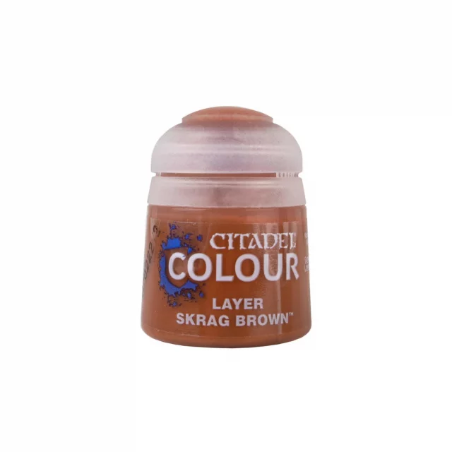 Citadel Layer Paint (Skrag Brown) - krycí barva, hnědá