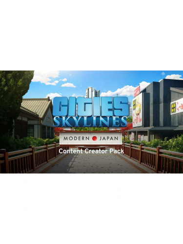 Cities: Skylines - Content Creator Pack: Modern Japan (PC) Steam (DIGITAL)