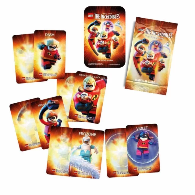 DÁREK: LEGO The Incredibles - Kartičky