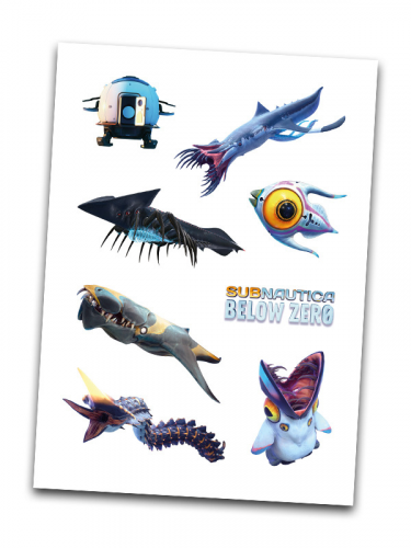 DÁREK: Subnautica: Below Zero - Samolepky