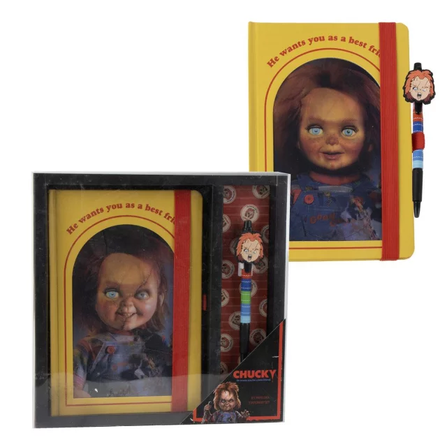 Dárkový set Chucky - Chucky (zápisník, propiska)