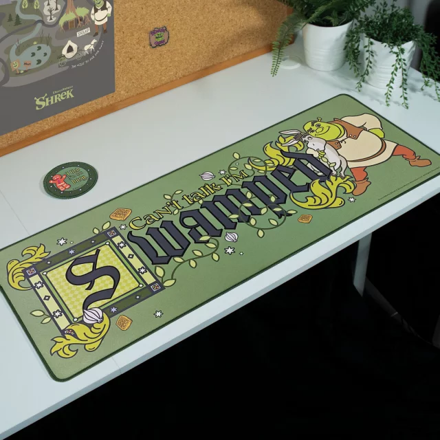 Dárkový set Shrek - Shrek Desk Pad Set (podložka pod myš, podtácek)