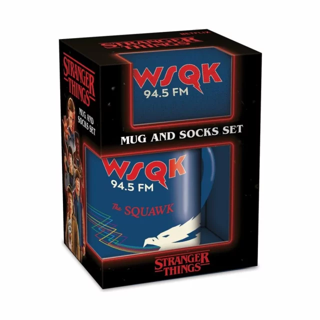 Dárkový set Stranger Things - WSQK (hrnek, ponožky)