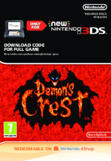 Demon's Crest (3DS DIGITAL) (3DS)