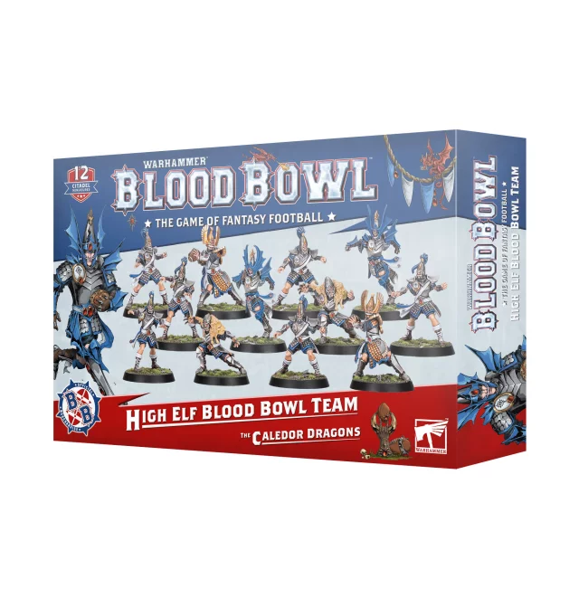Desková hra Blood Bowl - The Caledor Dragons (12 figurek)