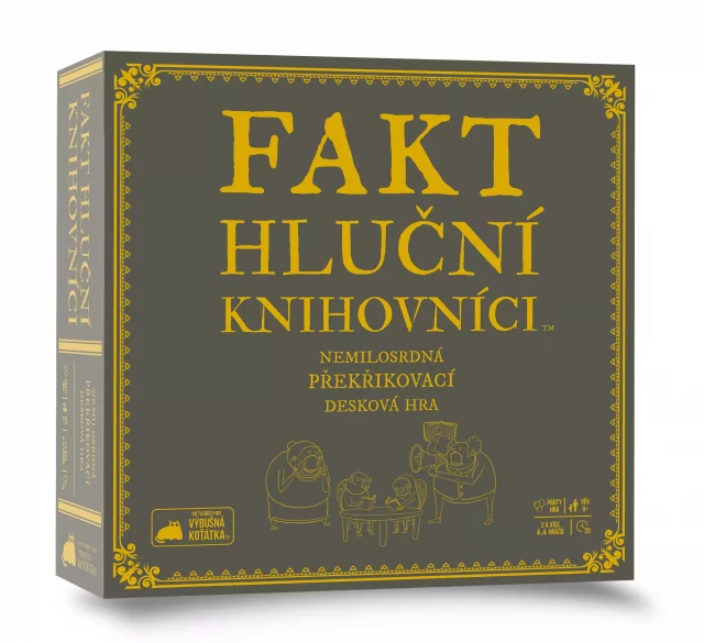 Desková hra Fakt hluční knihovníci