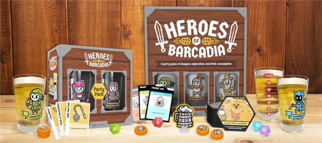 Desková hra Heroes of Barcadia - Party pack (rozšíření)