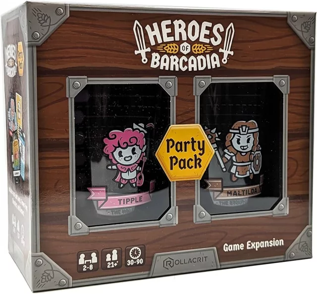 Desková hra Heroes of Barcadia - Party pack (rozšíření)
