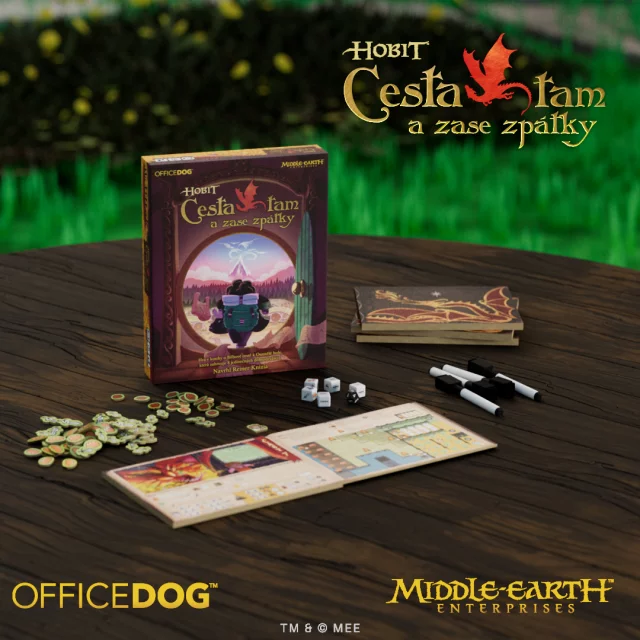 Desková hra Hobit: Cesta tam a zase zpátky