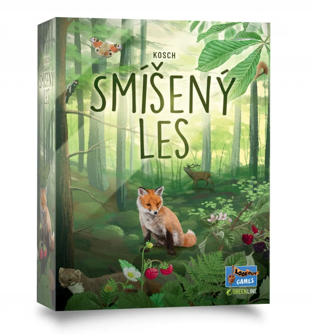 Desková hra Smíšený les - zvířátka