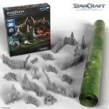 Desková hra StarCraft - Tabletop Miniature Game - Lost Temple - Terrain Expansion Set (2 figurky)