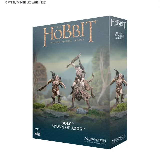 Desková hra The Hobbit - Middle-Earth Strategy Battle Game - Bolg, Spawn of Azog (2 figurky)