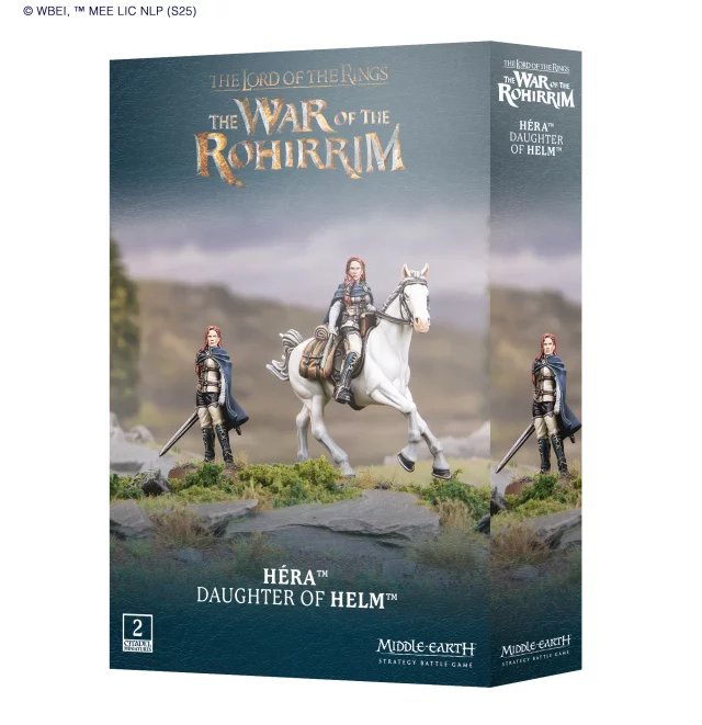 Desková hra The Lord of the Rings - Middle-Earth Strategy Battle Game - Héra Daughter of Helm (2 figurky)
