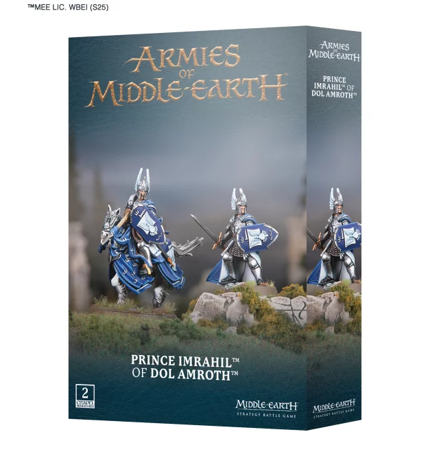 Desková hra The Lord of the Rings - Middle-Earth Strategy Battle Game - Prince Imrahil of Dol Amroth (2 figurky)