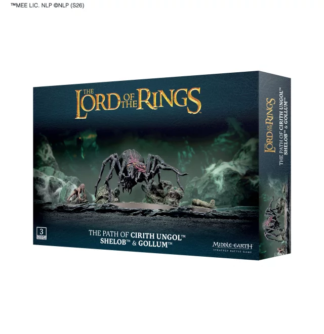 Desková hra The Lord of the Rings - Middle-Earth Strategy Battle Game - Shelob & Gollum (2 figurky)