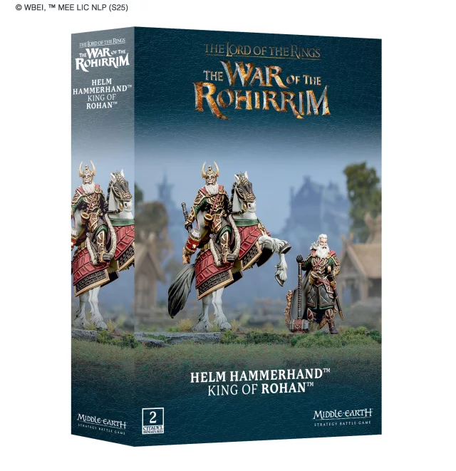 Desková hra The Lord of the Rings - Middle-Earth Strategy Battle Game: The War of the Rohirrim - King of Rohan (2 figurky)