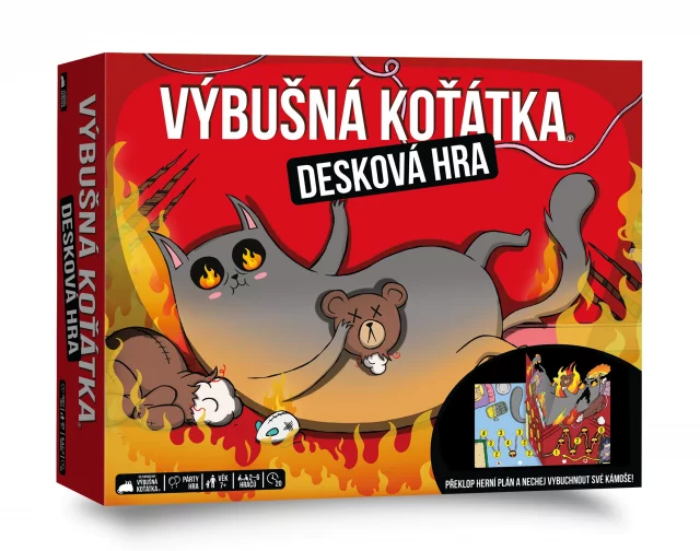 Desková hra Výbušná koťátka