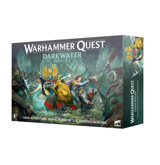 Desková hra Warhammer Quest: Darkwater - Grim Adventure in the Ruins of the Mortal Realms