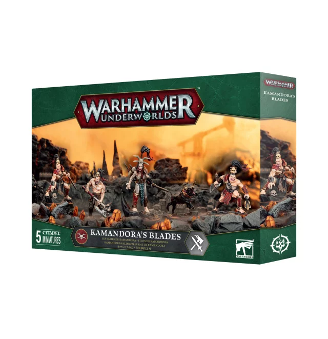 Desková hra Warhammer Underworlds - Kamandoras Blades (5 figurek) (rozšíření)