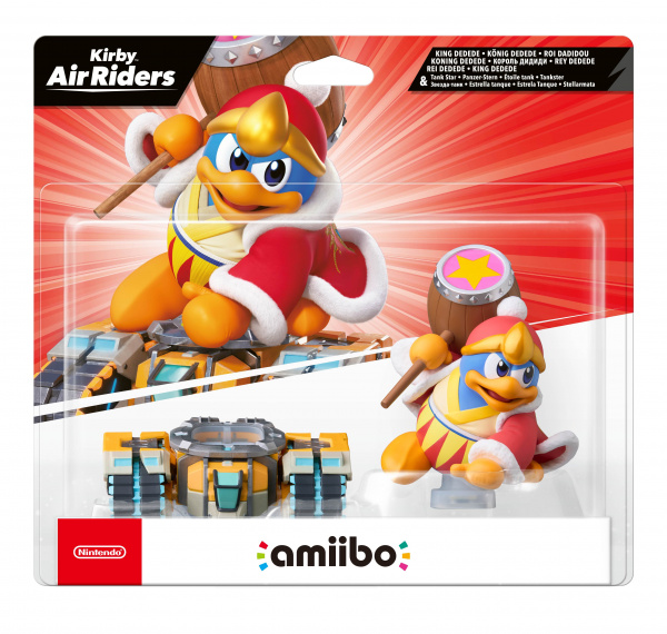 Figurka Amiibo Kirby Air Riders - King Dedede & Tank Star